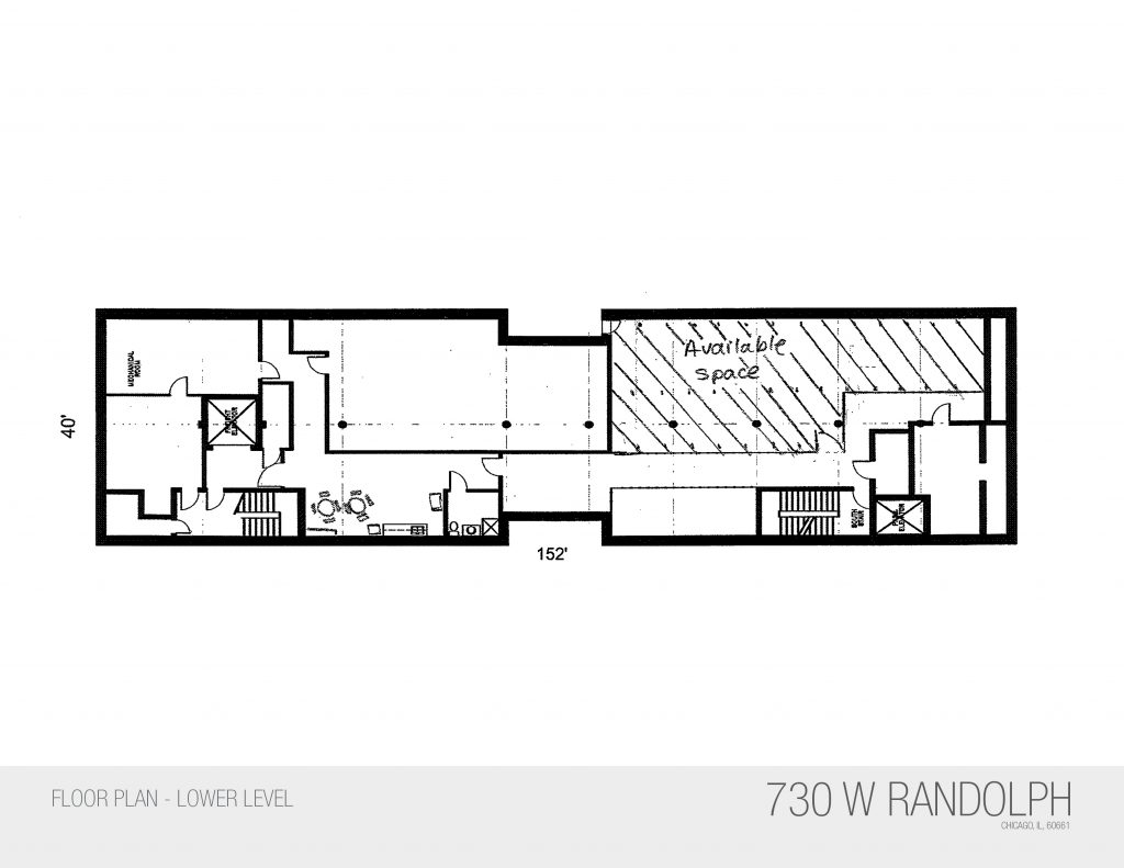730 Lower Level Floor Plan